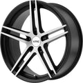 ~(29 lbs. 21X21X12)~ MONOPHONIC 18x9.5 5x114.30 BLACK (45 mm)
