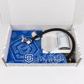 S&S Diesel air filter installed view