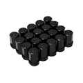 Vossen 55mm Lug Nut - 14x1.5 - 19mm Hex - Cone Seat - Black (Set of 24)