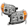 0608 HONDA PILOT OEM STYLE HEADLIGHTS CHROME