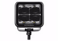 Go Rhino Xplor Blackout Series Cube LED Spot Light Kit (Surface/Threaded Stud Mnt) 3x3 - Blk (Pair)