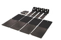 Soft roof helper kit with 2-Stage Matte Black Powder Coat Finish