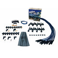 Moroso Universal/Mopar/Chrysler (w/Hemi Heads) Ignition Wire Set - Ultra 40 - Blue