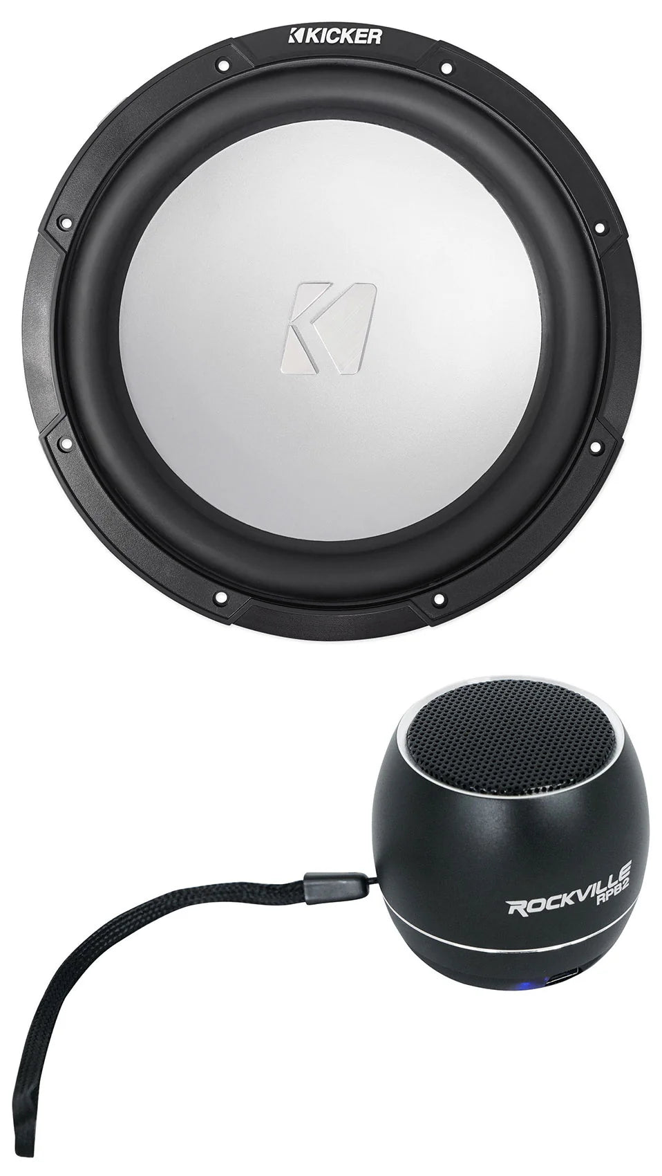 KM10 10-inch (25cm) Weather-Proof Subwoofer for Enclosures 2-Ohm