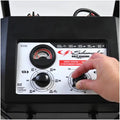 The Schumacher Electric 250A 6V/12V Manual Battery Charger/Engine Starter is designed for rugged use charging and engine starting. The SC1445 is manually operated with a 135-minute timer for precision control over the charging process and the easy-to-rea