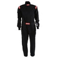 RaceQuip Black Chevron-1 Suit - SFI-1 XL