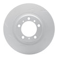 DFC 08-09 Jaguar XKR Left Front GeoSPEC Coated Rotor - Slotted