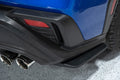 OLM S Style Matte Black Rear Spats - 2022 WRX