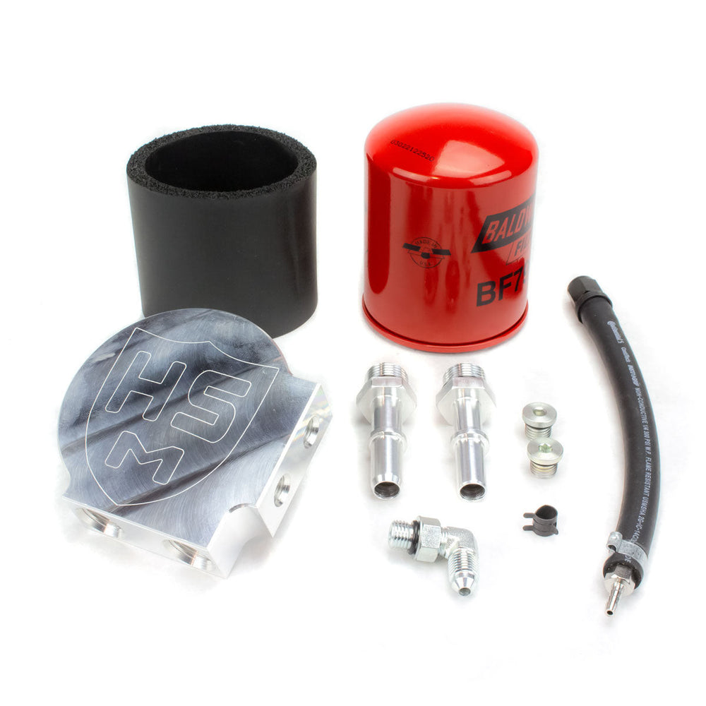 ~(2 lbs. 6X6X4)~ 11-18 Ford 6.7L Fuel Filter Conversion Kit