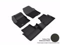 3D MAXpider 2017-2019 MKC Kagu 1st & 2nd Row Floormats - Black