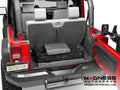 3D MAXpider 2014-2018 Jeep Wrangler JK 2-Door Kagu 1st & 2nd Row Floormats - Black