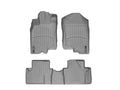 WeatherTech 10-11 Honda Insight Front and Rear Floorliners - Grey