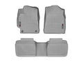 WeatherTech Grey Front and Rear Floorliners Fits -20-17 Camry 467881-464002
