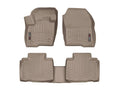 WeatherTech Tan Front and Rear Floorliners Fits -20-24 Ford 45815-1-2