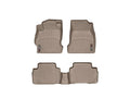 WeatherTech 07+ Mazda Mazda2 Front and Rear Floorliners - Tan