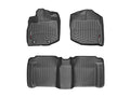 WeatherTech 09-13 Honda Fit Front and Rear Floorliners - Black