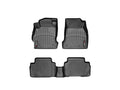 WeatherTech 07+ Mazda Mazda2 Front and Rear Floorliners - Black