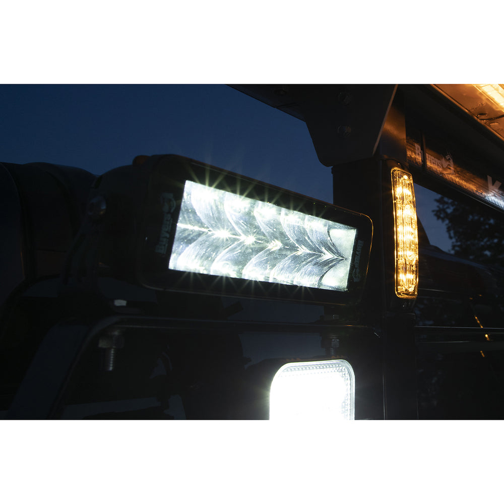 EDGELESS ULTRA BRIGHT COMBINATION SPOTFLOOD LED LIGHT BARDUAL ROW 14 INCH WIDTH