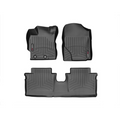 WeatherTech Black Front and Rear Floorliners Fits -20-18 Yaris 4412261-444184
