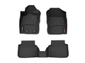 WeatherTech Black Front and Rear Floorliners Fits -22-25 Maverick Hybrid 441745-1-2