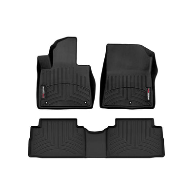 WeatherTech 21+ Hyundai Santa Fe Front & Rear FloorLiner - Black