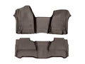 WeatherTech 2014+ Jeep Wrangler Front and Rear FloorLiner - Cocoa
