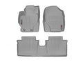 WeatherTech Grey Front and Rear Floorliners Fits -20-18 Yaris 46418-1-4