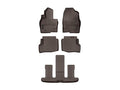 WeatherTech Cocoa Front and Rear Floorliners Fits -20-23 CX-9 47972-1-4