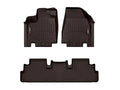 WeatherTech Cocoa Front and Rear Floorliners Fits -22-26 Infiniti Nissan 471698-1-2
