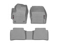 WeatherTech Grey Front and Rear Floorliners Fits -20-25 Corolla Hybrid 461539-1-2