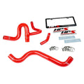 HPS Performance Reinforced Red Silicone Radiator Hose Kit Coolant for Dodge 12-16 Dart 1.4T Turbo