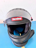 Racequip Flat Black PRO20 SA2020 Medium