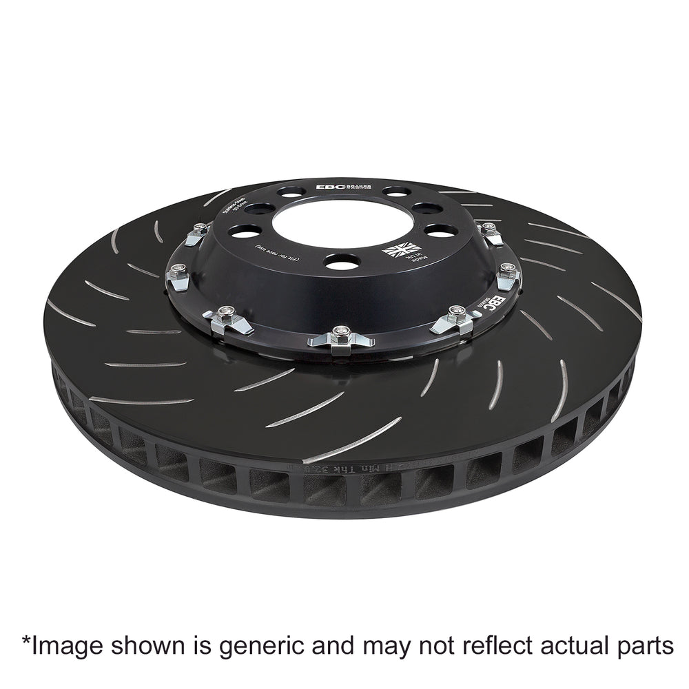 EBC Racing Volkswagen ID Buzz Black Apollo-6 Calipers 355mm Rotors Front Big Brake Kit