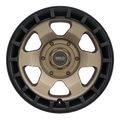 Weld Off-Road Ridge 20x9 - 6x135 / 6x139.7 BP - ET0 - 106.1mm CB - Satin Gunmetal Wheel (Black Ring)