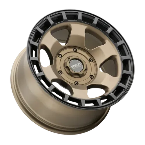 Weld Off-Road Ridge 20x9 - 6x135 / 6x139.7 BP - ET0 - 106.1mm CB - Satin Gunmetal Wheel (Black Ring)