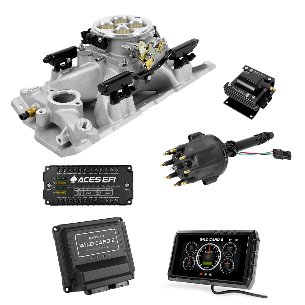 SBC/BBC Mag Distributor Black Jack Pro Series