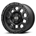 XD132 17X9 8X6.5 S-BLK -12MM