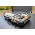 GRILL & BURNER PROPANE STOVE GRAPHITE/ORANGE