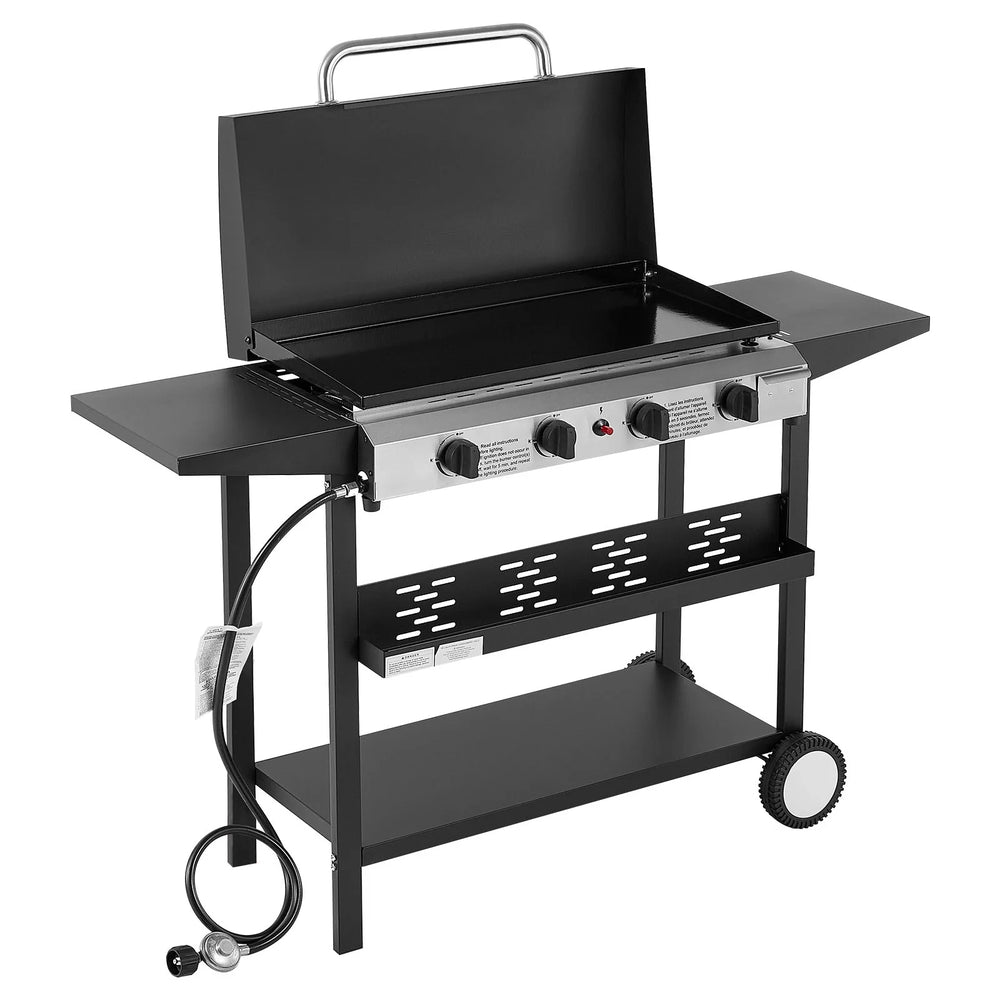GRILL & BURNER PROPANE STOVE GRAPHITE/ORANGE