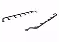 Go Rhino SRM300 Dual Rail Kit (For 80x40in. Rack) - Tex. Blk (Rails ONLY - Req. Platform)