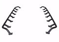 Go Rhino SRM300 Dual Rail Kit (For 80x40in. Rack) - Tex. Blk (Rails ONLY - Req. Platform)