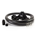 ~(7 lbs. 13X13X5)~ 2008 - 2010 Ford 6.4L CCV Re-Route Kit. Billet Aluminum includes -12 AN Fittings Hose and RCD Cap