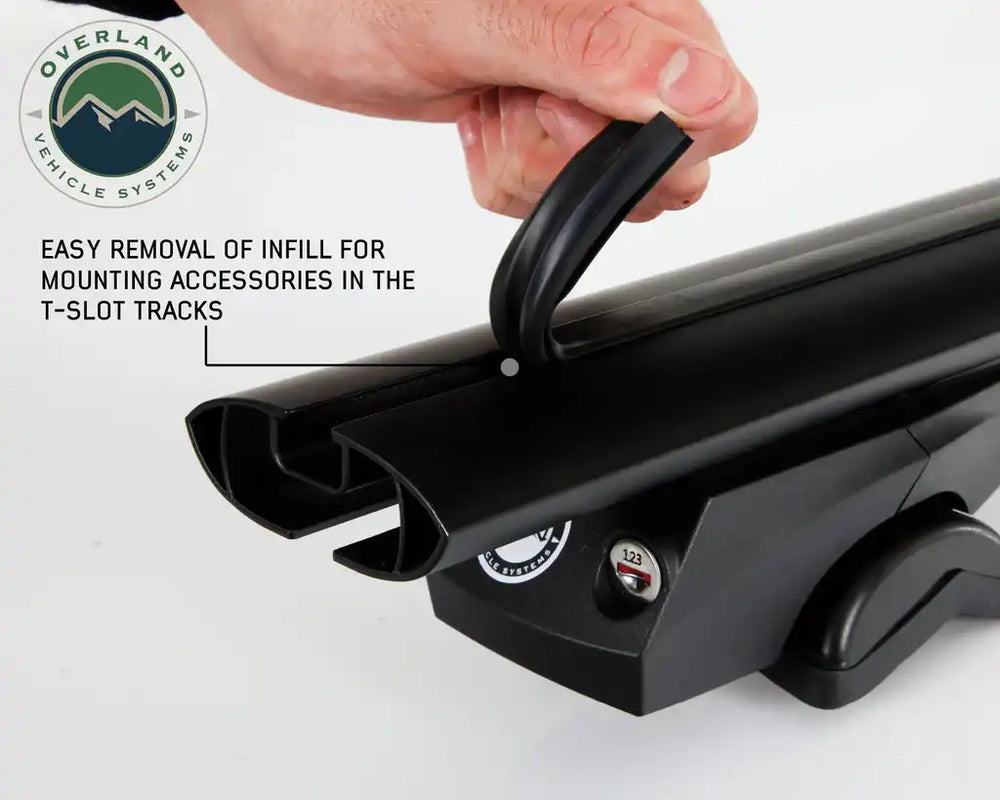 FREEDOM BAR MOUNTING COMBO KIT(FBM2)4 PC BLK GUTTER MOUNT AND 50IN BLK STRAIGHT