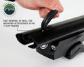 FREEDOM BAR MOUNTING COMBO KIT(FBM2)4 PC BLK GUTTER MOUNT AND 50IN BLK STRAIGHT