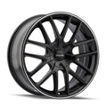 TOUREN TR60 3260 FULL MATTE BLACK 18X8 5-105 5-114.3 40MM 72.62MM