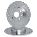 R1 Concepts Brake Rotor- D/S - Silver Fits Saab 900
