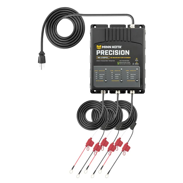 BATTCHGR,MK 318PCL,12V,6 AMP/3 BANK