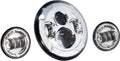 Letric Lighting 7in Led Hdlght W/Pass Lmps Chr