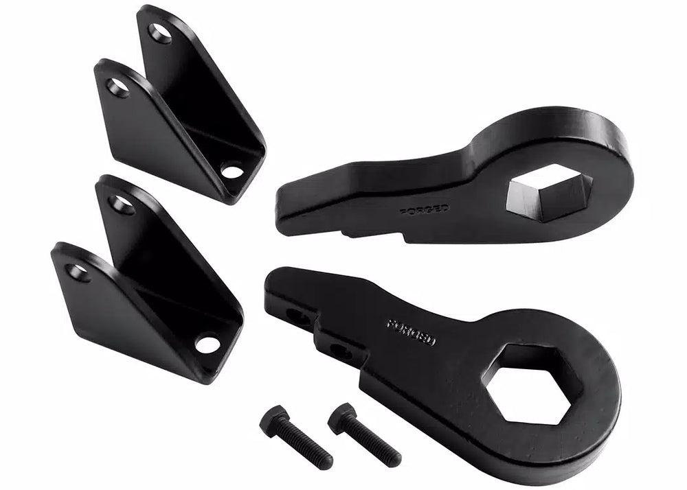 RLS - 2.5 Front Leveling Kit (Forged Torsion Key) Fits Chevrolet GMC 2500 3500HD 2000-2018
