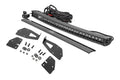 LED Light Kit Grille Mount 30 Black Single Row White DRL Ford Raptor (17-20)